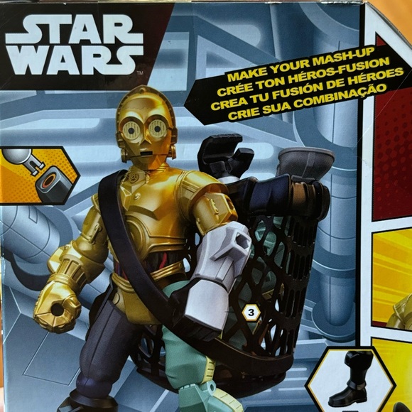 Star Wars C-3PO Figurine Disney Hero Mashers Collection - Picture 8 of 8